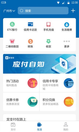 龙支付app安卓版软件截图