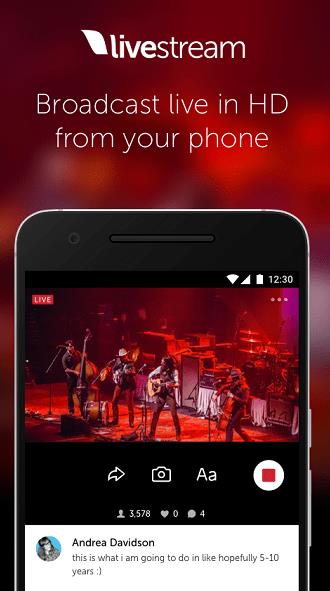 livestream直播安卓版下载软件截图
