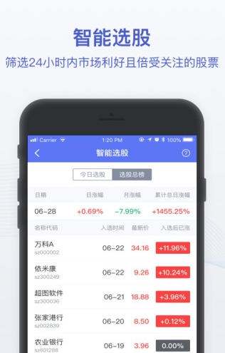 西瓜智选股app下载软件截图