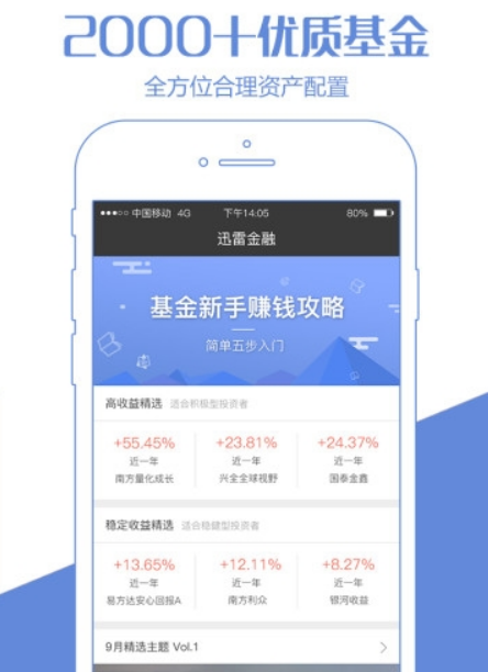 迅雷金融app下载软件截图