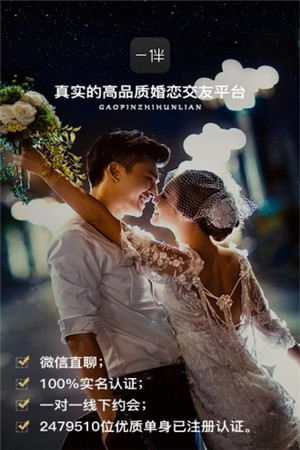 一伴婚恋安卓版软件截图