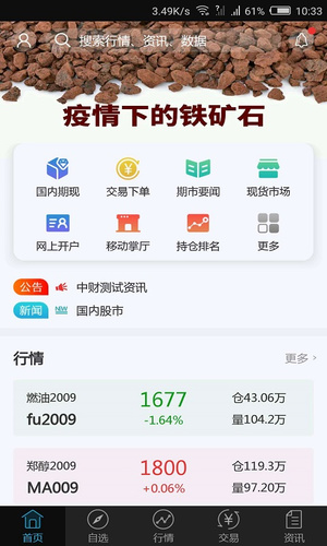 中财财讯通正式版软件截图