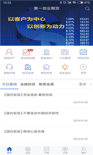 一创期货通免费版软件截图