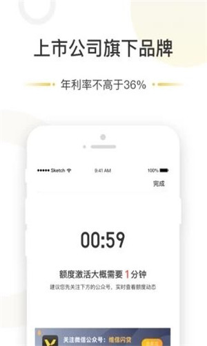 维信闪贷安卓版软件截图