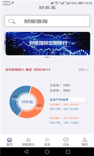 财报家免费版软件截图