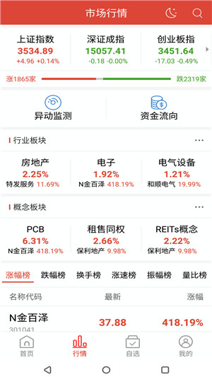 慧盈股票炒股软件手机版软件截图