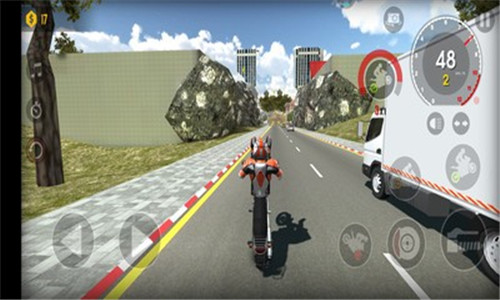 摩托车公路驾驶手机版游戏截图