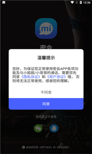 密会交友正式版软件截图